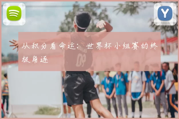 从积分看命运：世界杯小组赛的终极角逐
